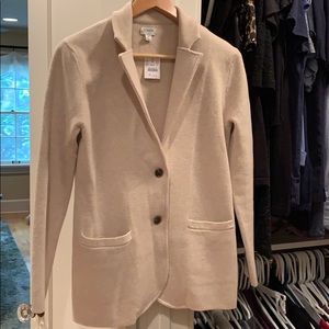 J Crew Blazer taupe/tan heather